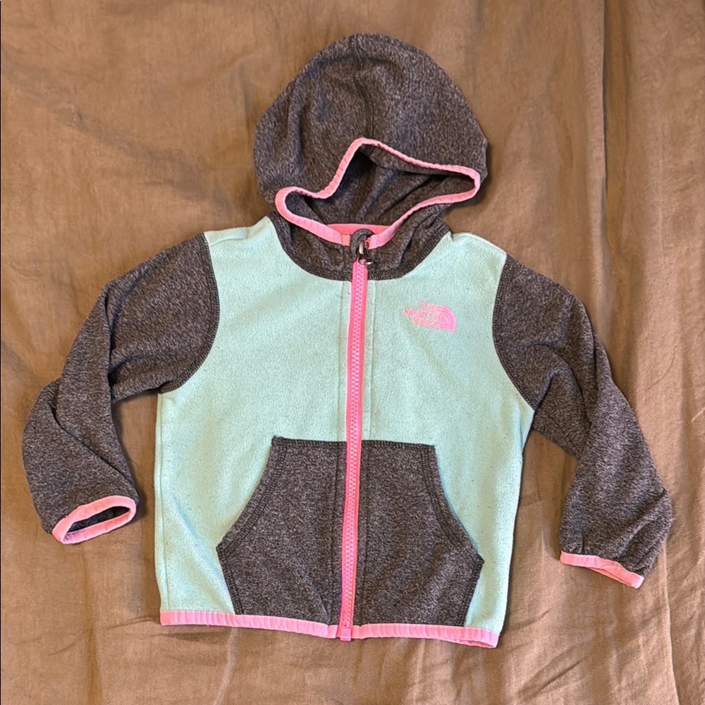 The North Face Fleece Zip Hoodie 12-18mo